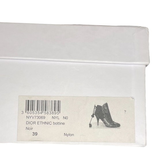 Dior Vintage Booties Black Leather - Picture 15 of 15